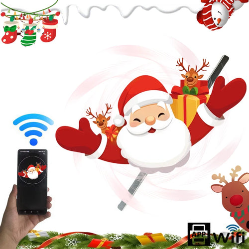 3D Hologram Advertising Fan Projector With WiFi Control
